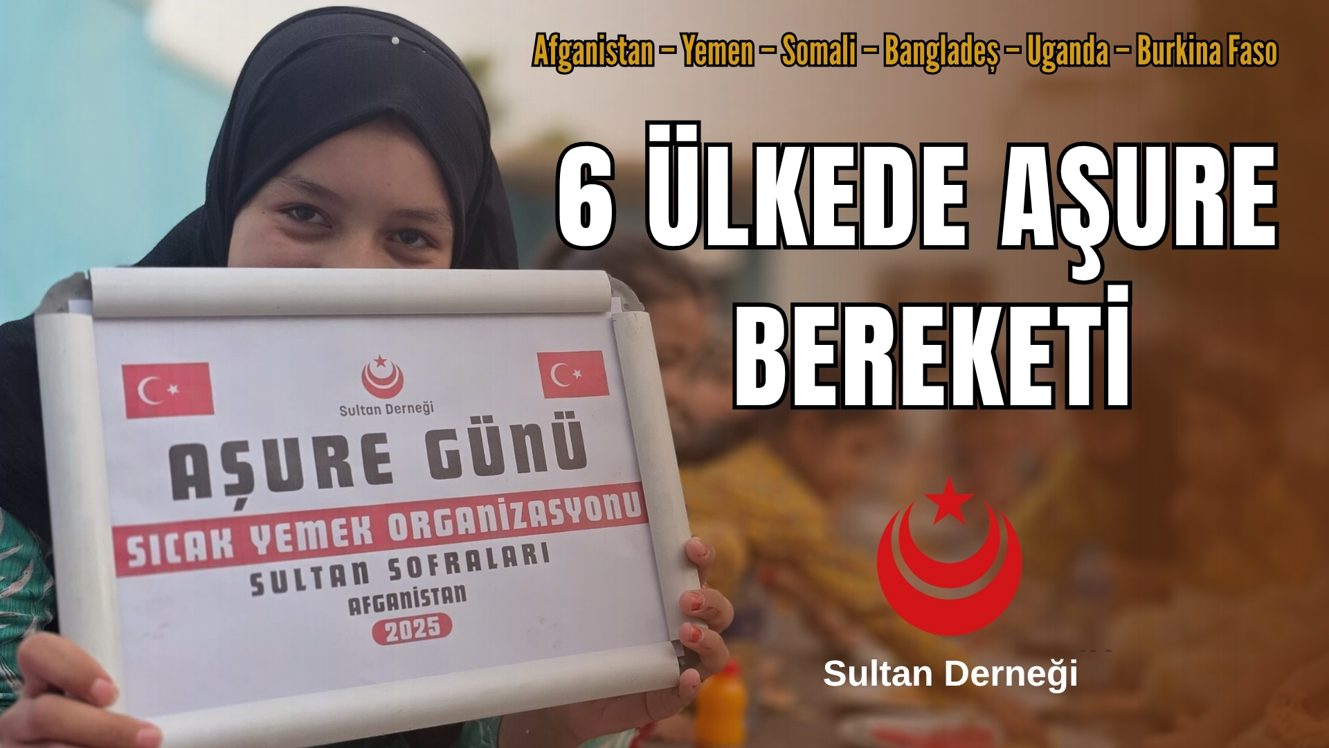 Aşure Gününde 6 Ülkede Umut Sofraları Kurduk