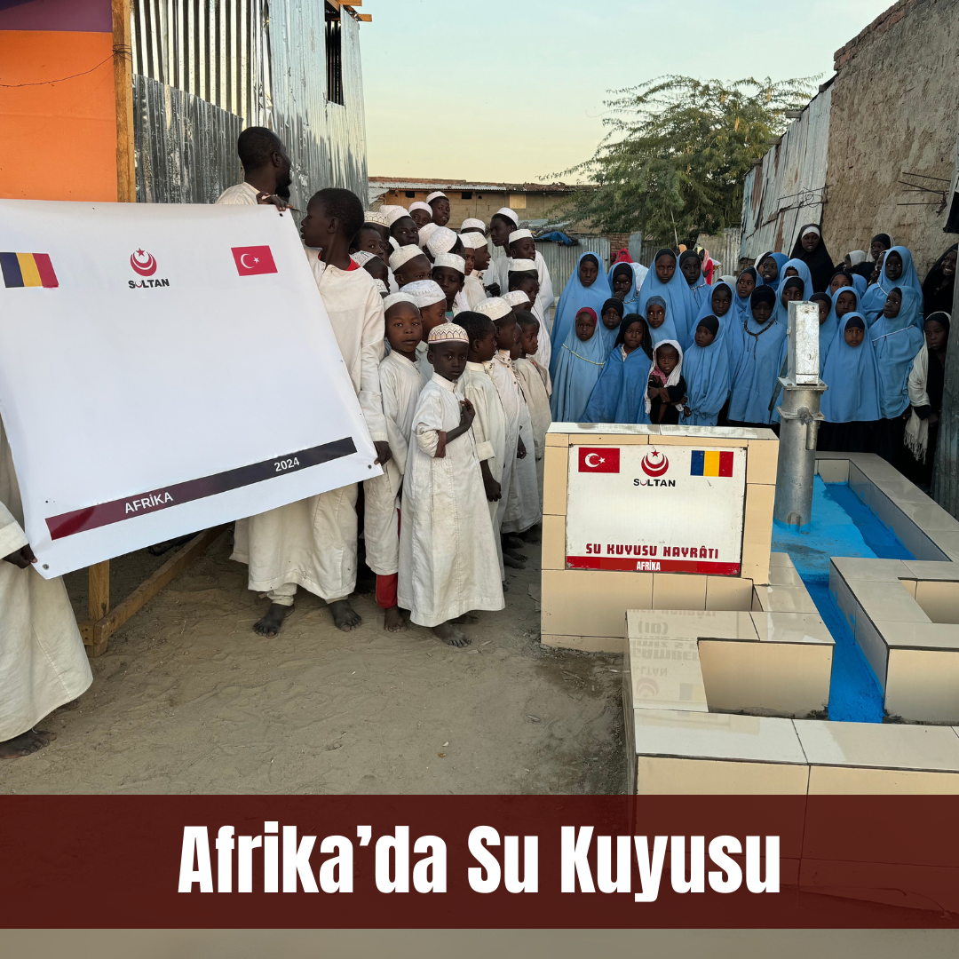 Afrika da Tulumbalı Su Kuyusu 